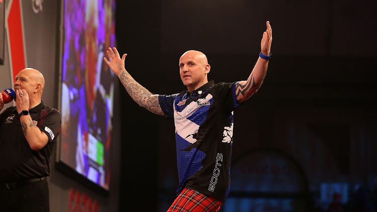"Darts ist nur ein Hobby", sagt WM-Achtelfinalist Alan Soutar.
