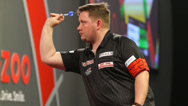 Nur ein Satz fehlte Martin Schindler zum Einzug ins Achtelfinale der Darts-WM.