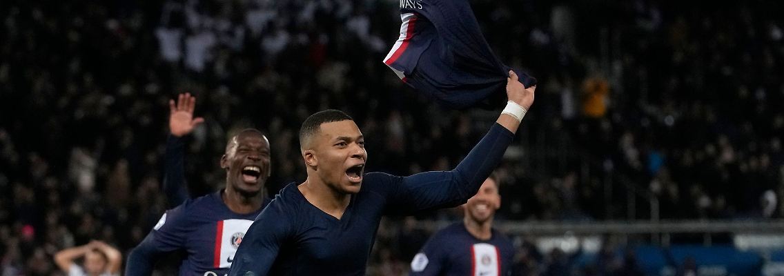 Kylian Mbappé war der Matchwinner für Paris Saint-Germain gegen Racing Straßburg.