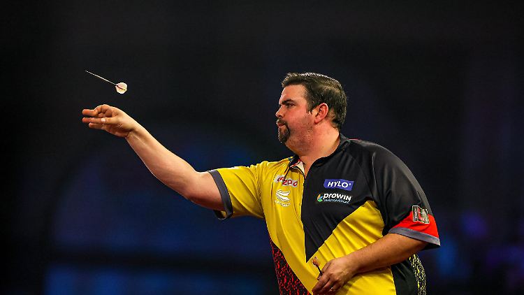 Für Gabriel Clemens endet die Darts-WM im Halbfinale.