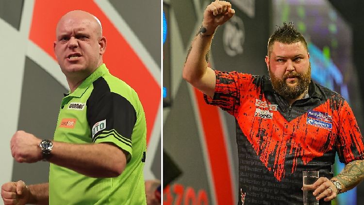Van Gerwen gegen Smith: Die Darts-WM hat ihr logisches Endspiel.
