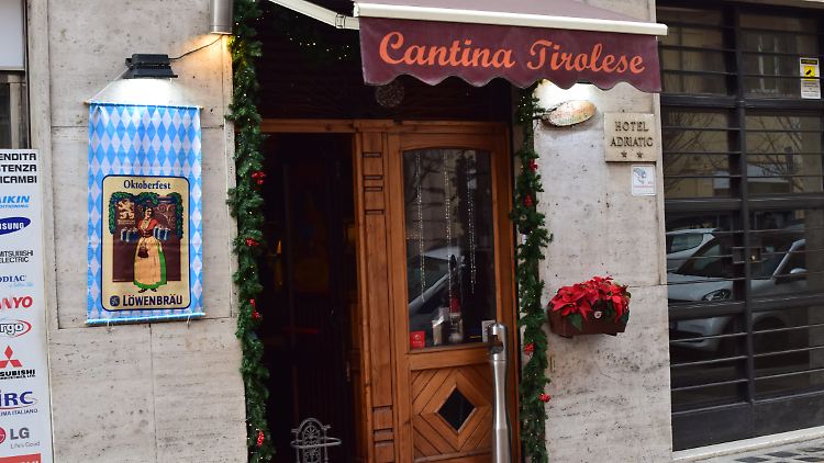 In der "Cantina Tirolese" war Ratzinger oft zu Gast.
