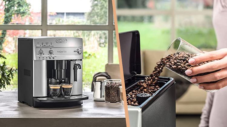 Den Kaffeevollautmaten De’Longhi ESAM 3200.S Magnifica gibt es als günstiges Refurbished-Gerät bei eBay.