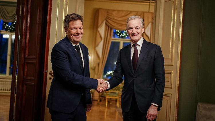 Wirtschaftsminister Robert Habeck und Norwegens Ministerpräsident Jonas Gahr Støre vereinbarten in Oslo eine strategische Partnerschaft.