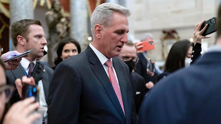 Kevin McCarthy will sich weiteren Wahlgängen stellen. 