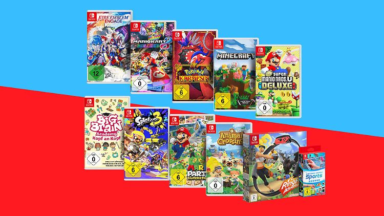 Media Markt verkauft eine große Auswahl an Switch-Spielen zum günstigen Bundle-Preis.