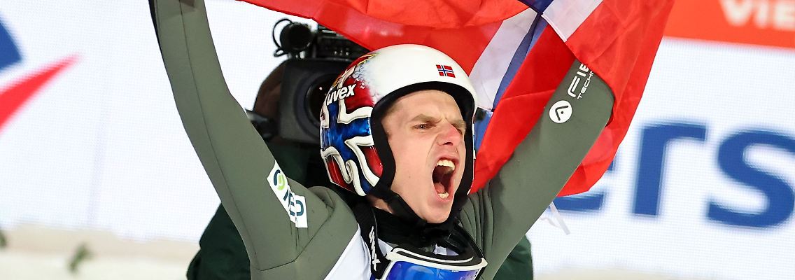 Sieger der 71. Vierschanzentournee: Halvor Egner Granerud.