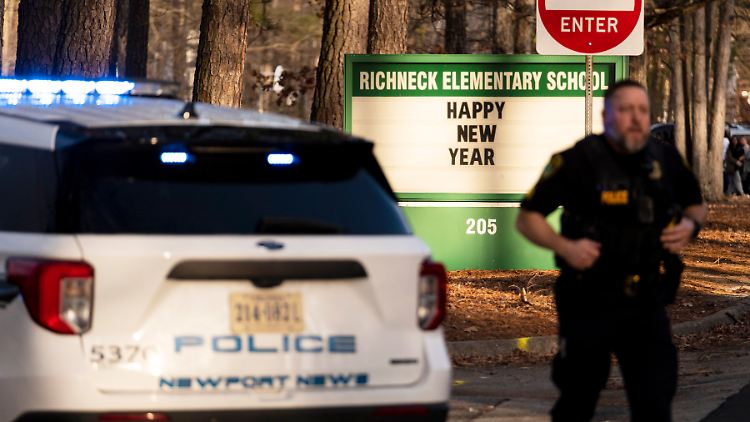 Ein trauriger Start ins neue Jahr: Im US-Bundesstaat Virginia schießt ein sechsjähriges Kind auf seine Lehrerin.