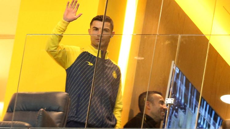 Bislang gibt es für Ronaldo nur die Zuschauerrolle.