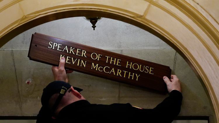 Kevin McCarthy ist neuer Sprecher des Repräsentantenhauses, doch viele fragen sich: wie lange wohl?