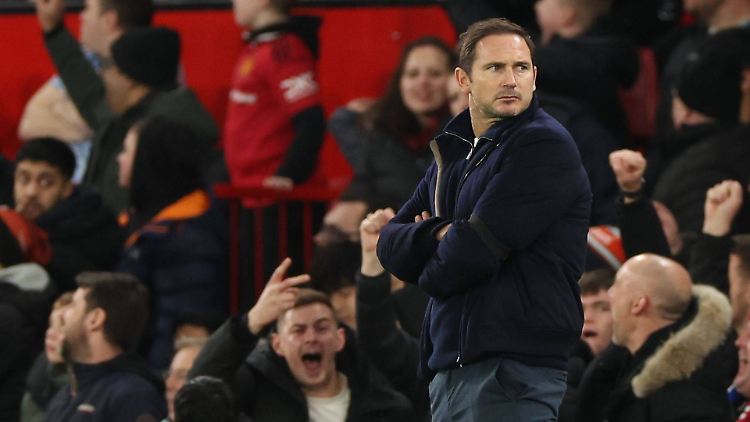 Frank Lampard steht nach dem Pokalspiel gegen Manchester United im Fokus.