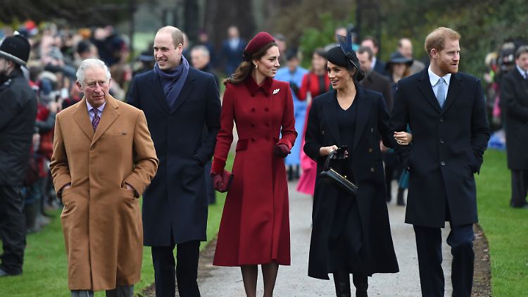 2018 war die Welt der britischen Königsfamilie noch in Ordnung - zumindest nach außen hin.