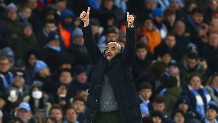 Pep Guardiola war zufrieden mit der Leistung seiner Citizens.