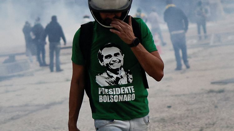 Die Sicherheitskräfte brauchten Stunden, um die Bolsonaro-Anhänger in den Griff zu bekommen.