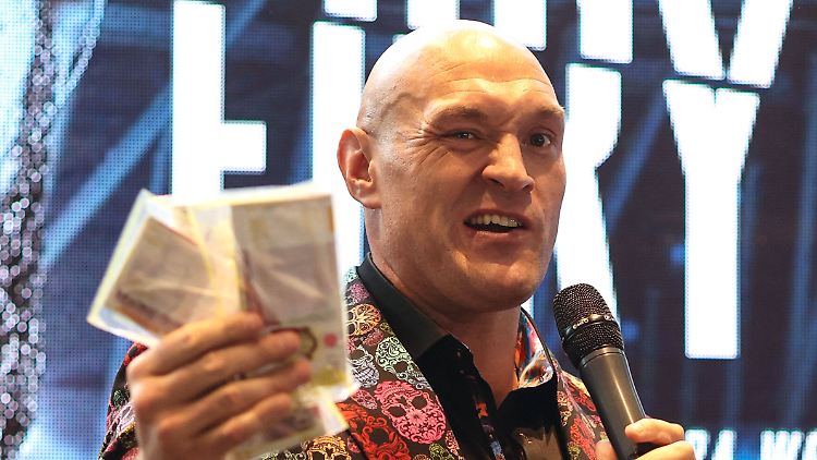 Tyson Fury kämpft um alle WM-Gürtel - und um reichlich Kohle.