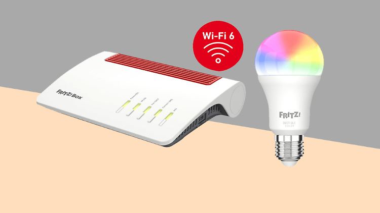 Die Fritz!Box 7590 AX gibt es bei Media Markt zum Spitzenpreis – inklusive smarter Glühbirne!