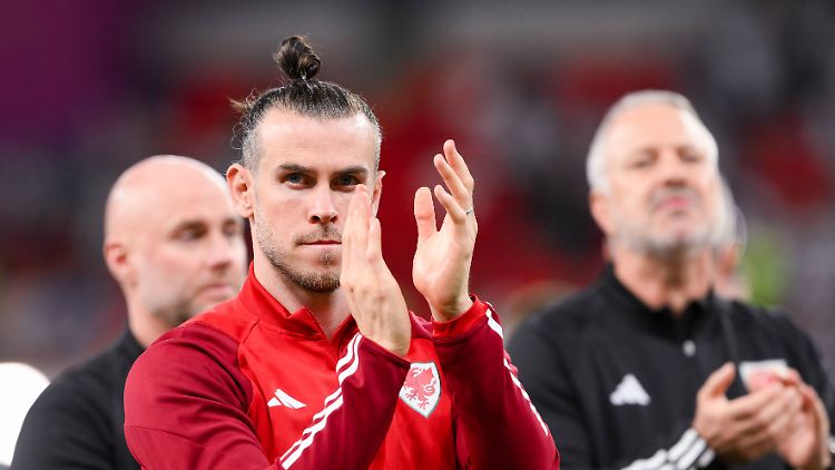 Bale bei der WM 2022.