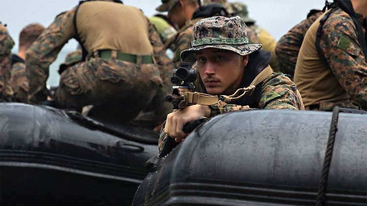 Eine schnelle Eingreiftruppe der USA soll Japans Inseln schützen.