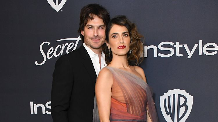 Werdende Eltern aus Fleisch und Blut: Ian Somerhalder und Nikki Reed.