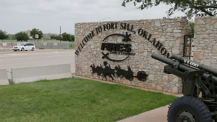 In Fort Sill hat das US-Militär unter anderem eine Artillerieschule.