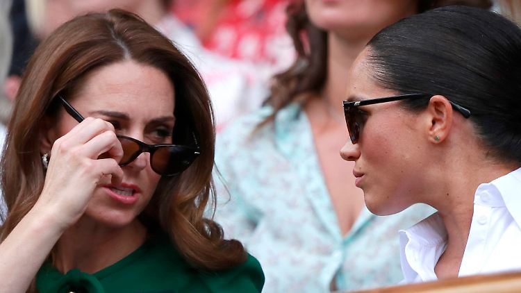 Keine Freundinnen: Prinzessin Kate und Herzogin Meghan.