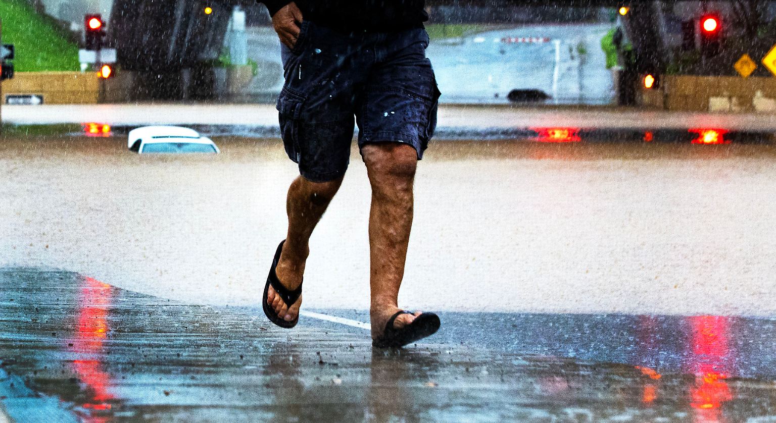Starker Regen, ...