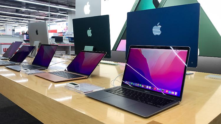 Bislang sperrt sich Apple bei Mac-Computern gegen Touchscreens.