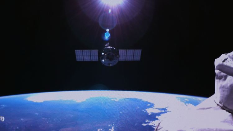 China fasst weiter Fuß im All: Hier verlässt ein Frachtraumschiff die chinesische Raumstation "Tiangong".