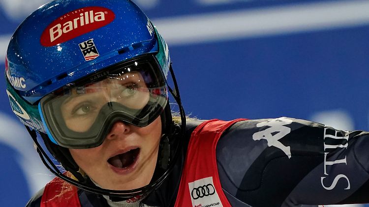 Erschöpft von stressigen Wochen: Mikaela Shiffrin.