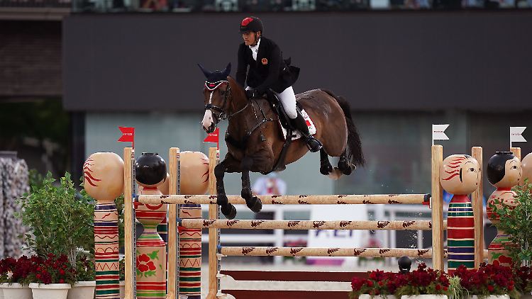 Eines Tages könnte es "Zhuang Zhuang" sein, mit dem ein Chinese zum Olympia-Erfolg reitet.