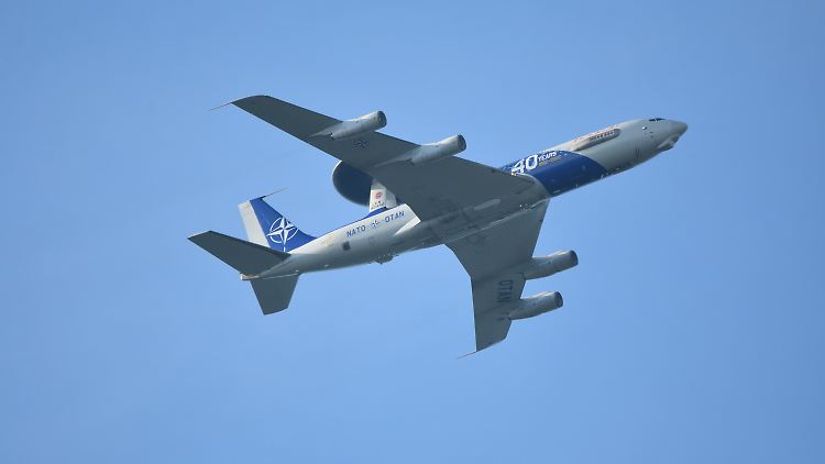 Die Aufklärungsflugzeuge sollen "nur über Bündnisgebiet" patrouillieren.