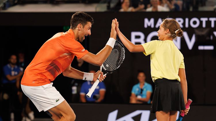 Novak Djokovic kann wieder lachen.