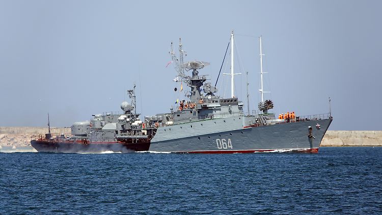 Das russische Kriegsschiff "Muromets" der Schwarzmeerflotte 2019.