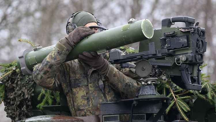 Die Munition der Bundeswehr reicht nur für wenige Tage.
