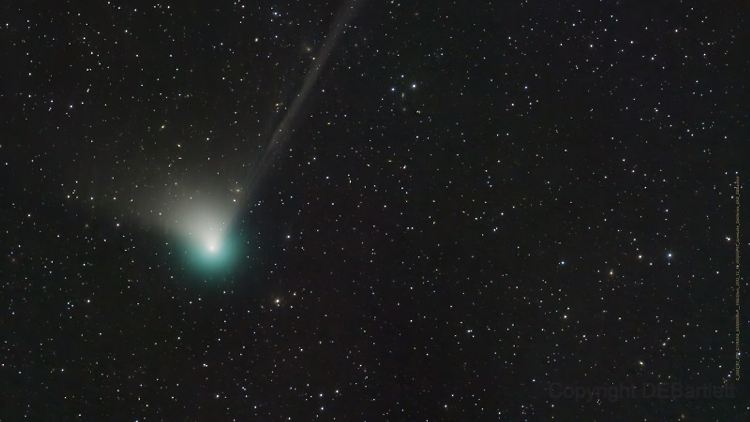 Seltener Anblick: Der Komet C/2022 E3 ZTF kommt nur alle rund 50.000 Jahre an der Erde vorbei.