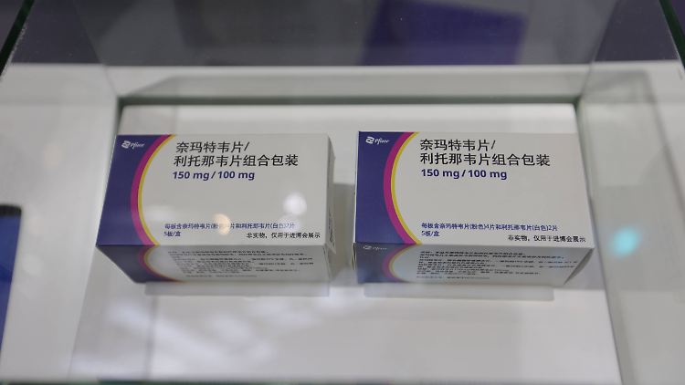Chinesen müssen teilweise das Hundertfache für Paxlovid hinlegen.