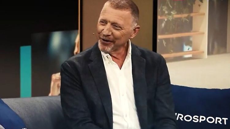 Ungewohnter Anblick: Boris Becker.