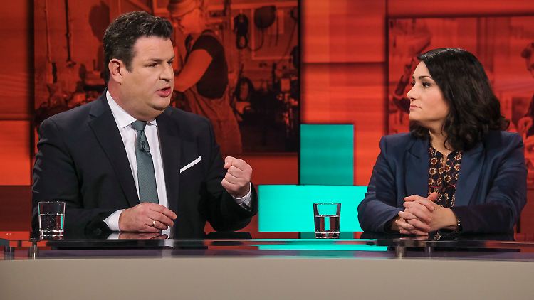 "Wir wollen Zuwanderung in den Arbeitsmarkt", sagt Hubertus Heil.