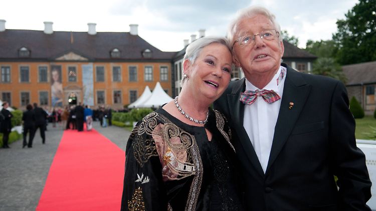 42 Jahre waren sie verheiratet: Das Ehepaar Heck 2012 am Rande einer Veranstaltung.