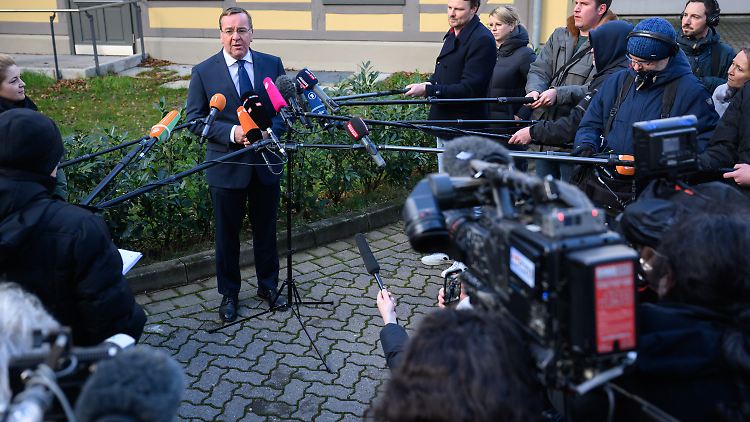 Boris Pistorius - erst am Montag wurde ihm die Lambrecht-Nachfolge angeboten. Er musste "nicht lange überlegen".