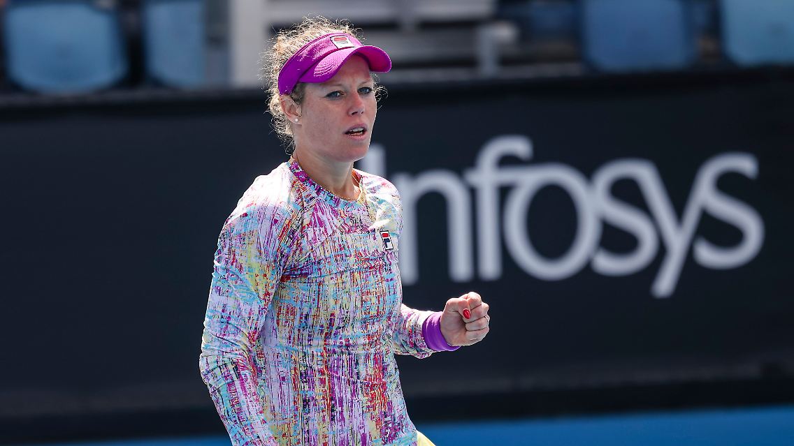 Laura Siegemund überzeugte auf dem Court.
