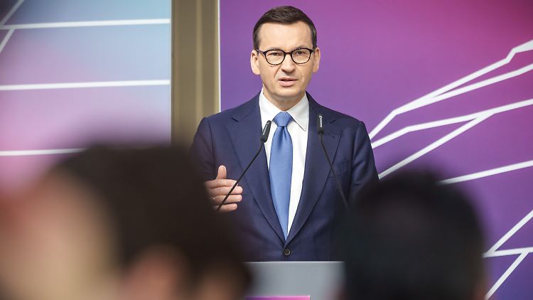 Der polnische Ministerpräsident Mateusz Morawiecki macht Druck auf Deutschland.