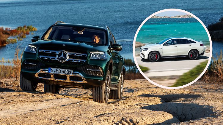 Mercedes GLS 580 oder lieber GLE Coupé als AMG? V8-Sound bieten beide, während der GLS maximal komfortabel und das GLE Coupé als AMG maximal sportlich anmutet.