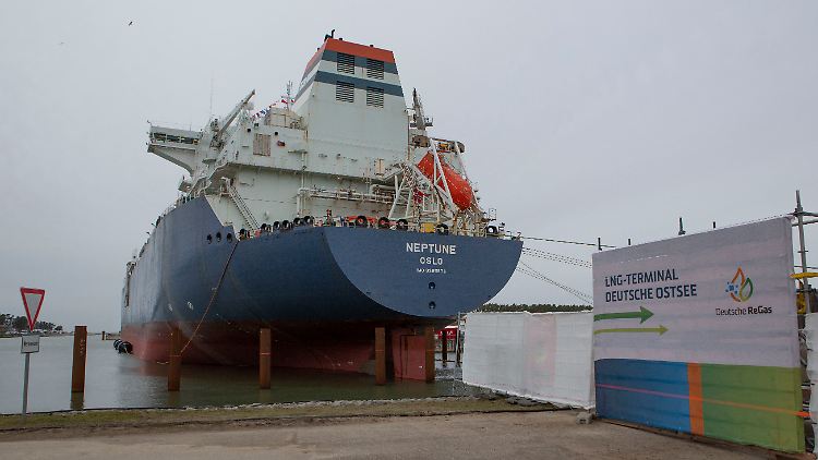 Im Januar ging das zweite deutsche LNG-Terminal in Lubmin in Betrieb.