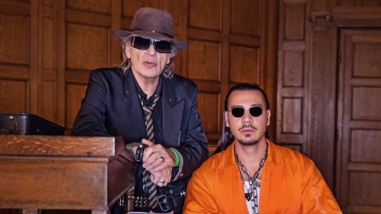 Haben überraschend gemeinsame Sache gemacht: Udo Lindenberg (l.) und Apache 207.