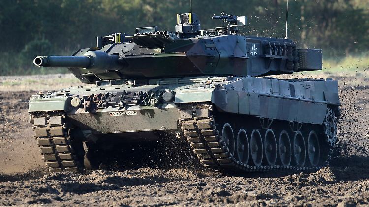 Könnten bald in der Ukraine auffahren: "Leopard"-Panzer.