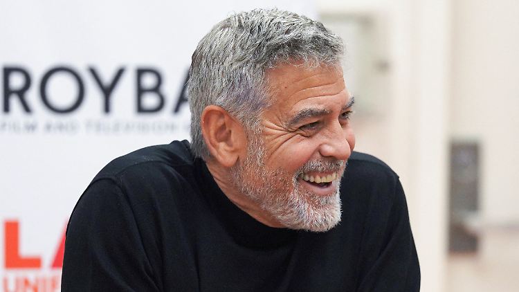 Haare färben? Das würde George Clooney im Traum nicht einfallen.
