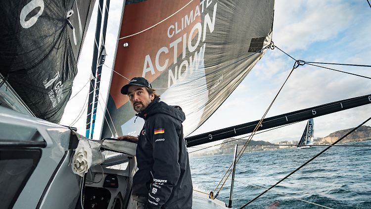 Boris Herrmann "ist super glücklich mit der Leistung unseres Bootes und meines Teams".