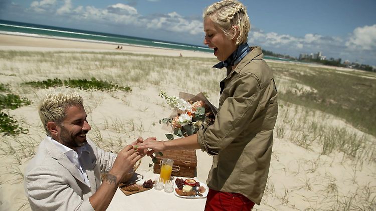 Heiratet einen ehemaligen Dschungelkönig: die rausgepfefferte Verena Kerth (RTL)