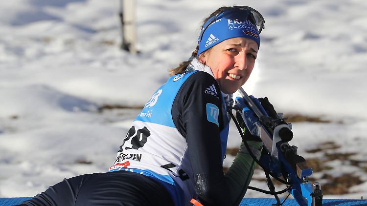 Franziska Preuß beendet ihre Saison vorzeitig. 